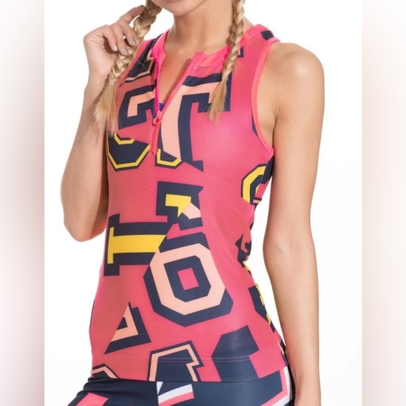 Adidas Stella Sport College Tank Top Pink - Picture 1 of 10